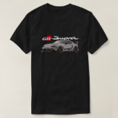 トヨタGR A90スープラ3000GTクラシックTシャツ Tシャツ (デザイン正面)