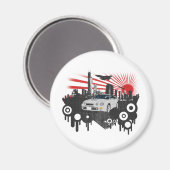 トヨタGT-4セリカ マグネット (正面/裏面)