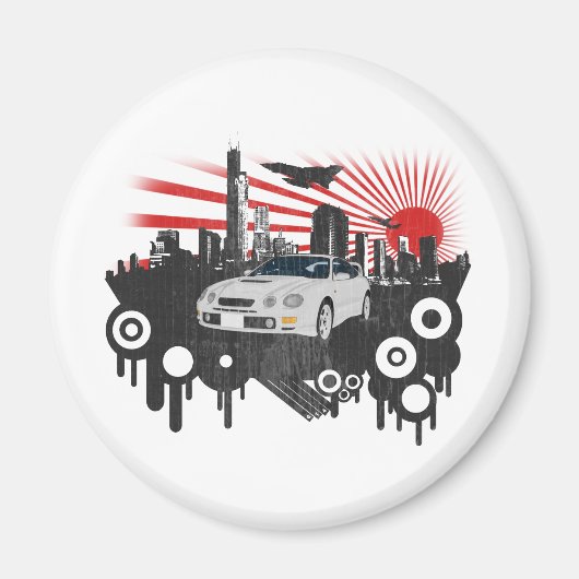 トヨタGT-4セリカ マグネット (正面)