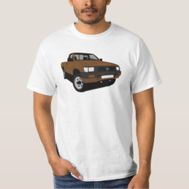 トヨタHiluxの積み込み-茶色- Tシャツ