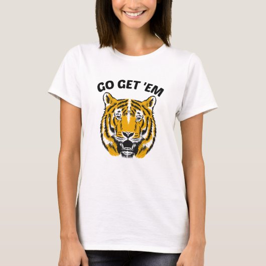 トラおいで Tシャツ (正面)