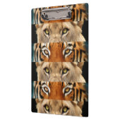 トラおよびライオンの目の写真 クリップボード (左)