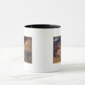 トラおよびライオン マグカップ (中央)