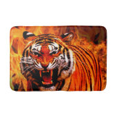 トラおよび炎 バスマット (正面)