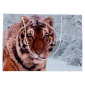 トラおよび雪 ラージペーパーバッグ (裏面)