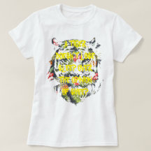 トラが羊の意見で眠れないことなんてない Tシャツ ギャグ トップス プレゼント