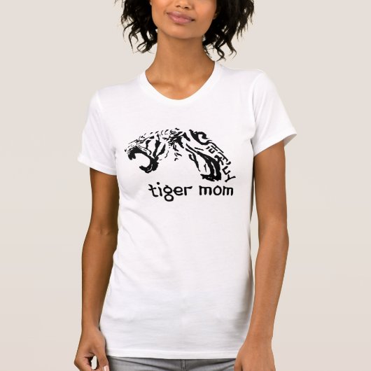 トラのお母さんのテコンドーのTシャツ Tシャツ (正面)