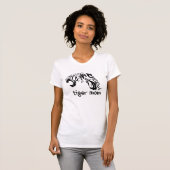トラのお母さんのテコンドーのTシャツ Tシャツ (正面フル)