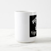 トラのお母さんのマグ(テコンドーのお母さん) コーヒーマグカップ (中央)