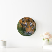 トラのつきまとうこと ラウンド壁時計 (ホーム)