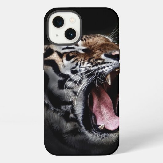トラのとどろき iPhoneケース (裏面)