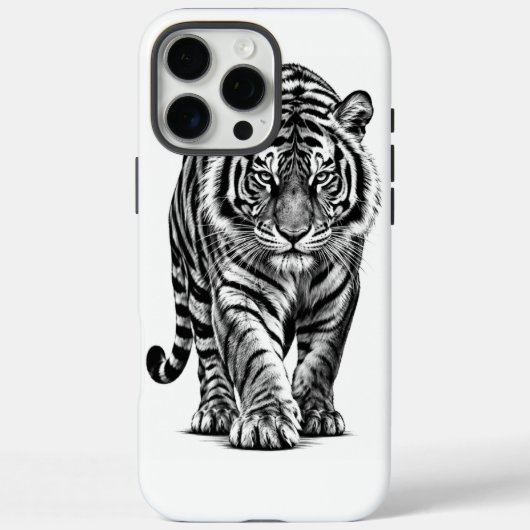 トラのケース Case-Mate iPhoneケース (裏面)