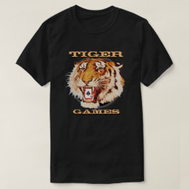 トラのゲームの賭博 Tシャツ