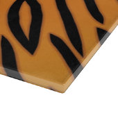 トラのストライプなパターン カッティングボード (角)