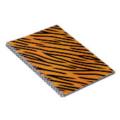 トラのストライプなパターン ノートブック (右側)