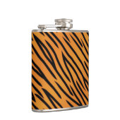 トラのストライプなパターン フラスク (右)