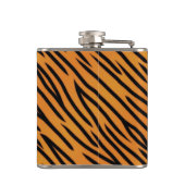 トラのストライプなパターン フラスク (裏面)