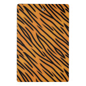 トラのストライプなパターン ミニクリップボード (裏面)