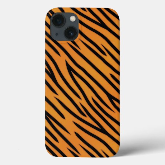 トラのストライプなパターン Case-Mate iPhoneケース (裏面)