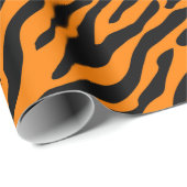 トラのストライプのな包装紙-トラのためのギフト! ラッピングペーパー (ロールコーナー)