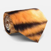 トラのストライプのタイ ネクタイ (ロール)
