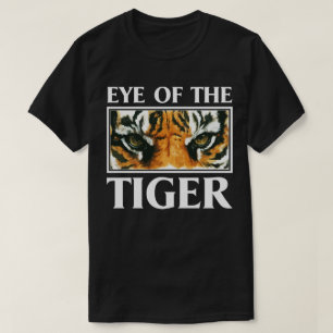 トラのスローガンのやる気を起こさせるな動物のティーの目 Tシャツ