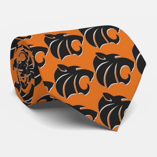 トラのタイ ネクタイ (ロール)