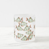 トラのトゲのアクアリウムの魚のマグ フロストグラスマグカップ (中央)