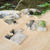 トラのパズルの熟考 ジグソーパズル (側面)