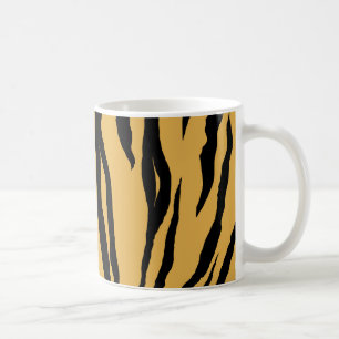 トラのプリントのコーヒー・マグ コーヒーマグカップ