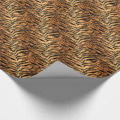 トラのプリント ラッピングペーパー (角)