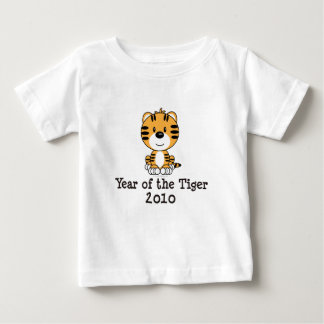 トラのベビーのTシャツの年 ベビーTシャツ