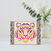 トラのポストカード ポストカード (スタンド正面)