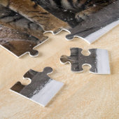 トラの伸張 ジグソーパズル (側面)