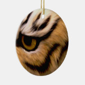 トラの写真のオーナメント セラミックオーナメント (右)