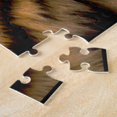 トラの写真のパズル ジグソーパズル (側面)