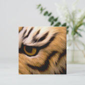 トラの写真の招待状 招待状 (スタンド正面)