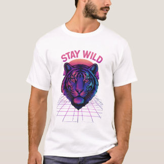 トラの力で自然を守ろうTシャツ Tシャツ