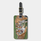 トラの友人009 ラゲッジタグ (正面縦)