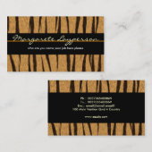 トラの名刺 名刺 (正面/裏面)