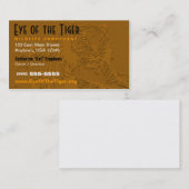 トラの名刺 名刺 (正面/裏面)