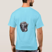 トラの咆哮 Tシャツ (裏面)