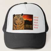 トラの帽子 キャップ (正面)