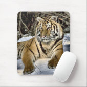 トラの恋人の芸術のギフト マウスパッド (マウス)