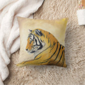 トラの枕 クッション (ブランケット)