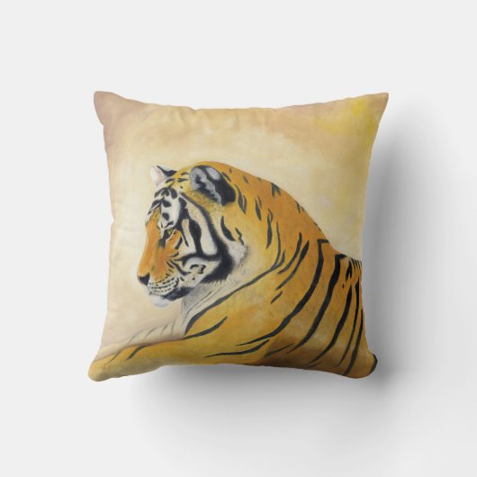 トラの枕 クッション (裏面)