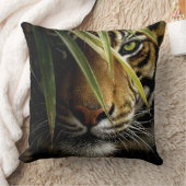 トラの正方形の装飾用クッション クッション (ブランケット)