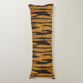 トラの毛皮 ボディピロー (正面縦)