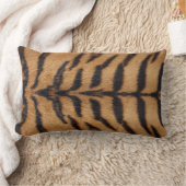 トラの皮の枕 ランバークッション (ブランケット)