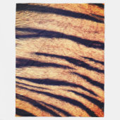 トラの皮 フリースブランケット (正面)